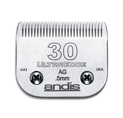 Product Cover Andis Carbon-Infused Steel UltraEdge Dog Clipper Blade, Size-30, 1/50-Inch Cut Length (64075)