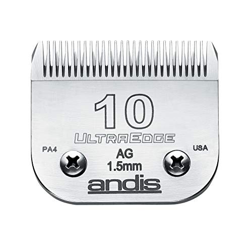 Product Cover Andis Carbon-Infused Steel UltraEdge Dog Clipper Blade, Size-10, 1/16-Inch Cut Length (64071)