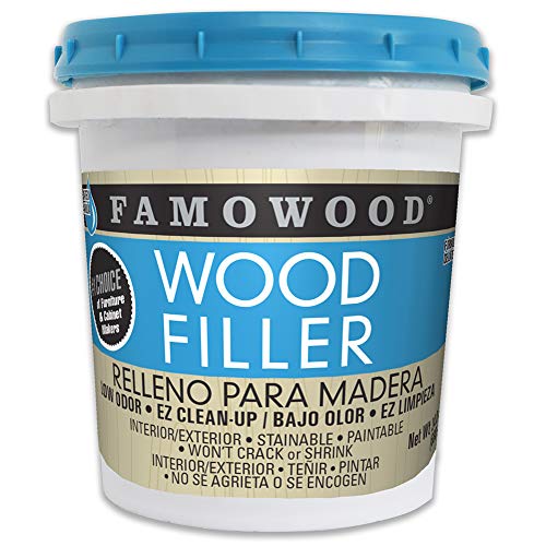 Product Cover FamoWood 40022112 Latex Wood Filler - Pint, Cherry/Dark Mahogany