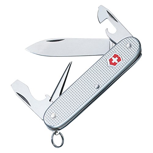 Product Cover Victorinox Swiss Army Pioneer Pocket Knife,Silver Alox,One Size