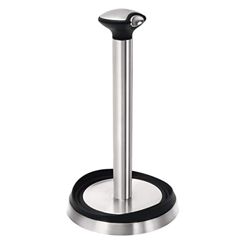 Product Cover simplehuman Quick Load Paper Towel Holder, Stainless Steel, Black