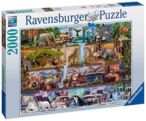 Product Cover Ravensburger Aimee Stewart: Wild Kingdom Shelves-2000 Piece Jigsaw Puzzle