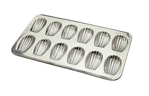 Product Cover Gobel 12 Count Heavy Tinned Steel Madeleine Sheet Pan, Made in France