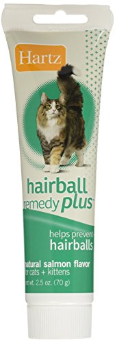 Product Cover Hartz Hairball Remedy Plus Salmon Flavored Paste for Cats and Kittens