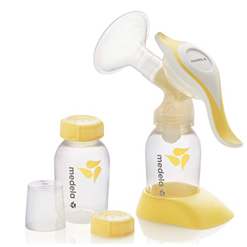 Product Cover Medela, Harmony Breast Pump, Manual Breast Pump, Portable Pump, 2-Phase Expression Technology, Ergonomic Swivel Handle, Easy to Control Vaccuum, Designed for Occasional Use