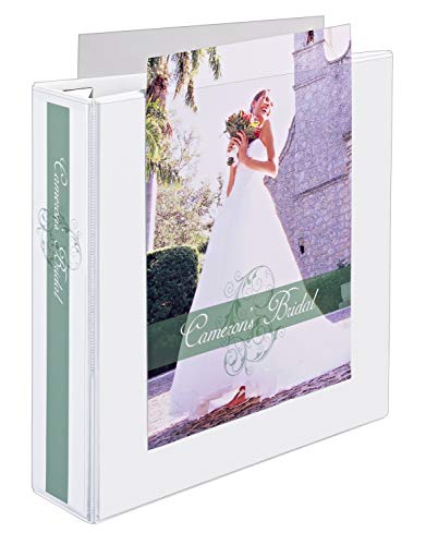 Product Cover Avery Extra-Wide Ezd Reference View Binder, 2 Inch Rings, White, 1 Binder (01320)