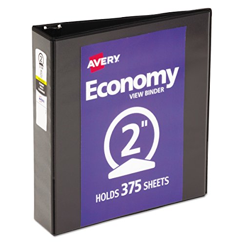 Product Cover Avery 05730 Economy View Binder w/Round Rings, 11 x 8 1/2, 2
