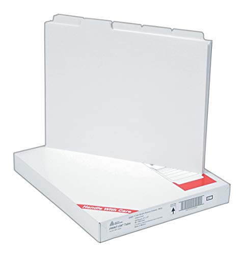 Product Cover Avery Copier Tab Binder Dividers, 5 White Tabs, Unpunched, 30 Sets (20405)