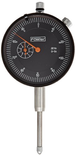 Product Cover Fowler 52-520-109 AGD Dial Indicator, Black Face, 1