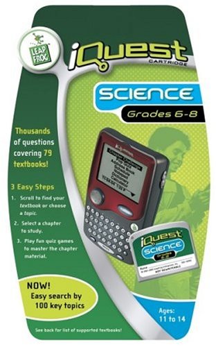 Product Cover iQuest Cartridge: 6th-8th Grade Science with One Cartridge