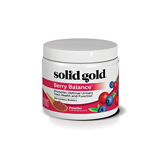 Product Cover Solid Gold Dog & Cat Supplements for Urinary Tract Health and Testing; Berry Balance Chews and Powder with Antioxidant-rich cranberries plus pH Strips