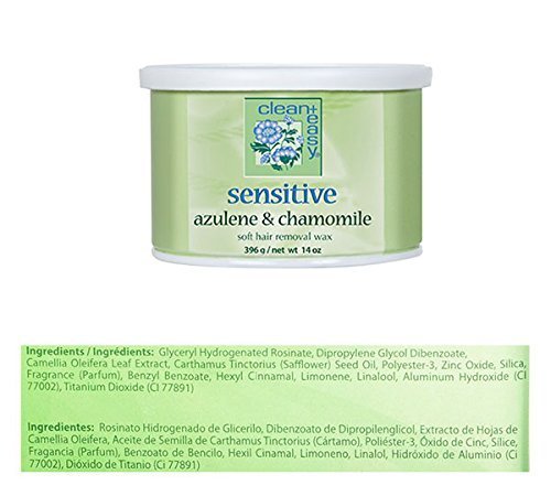 Product Cover Clean + Easy Sensitive Wax 14 oz