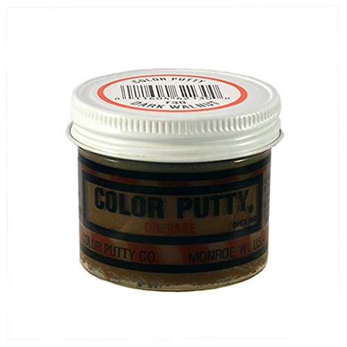Product Cover Color Putty Company 130 Color Putty 3.68 Ounce Jar, Dark Walnut, 3.68-Ounce,