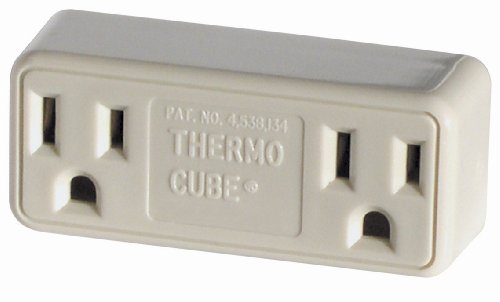 Product Cover Farm Innovators TC-3 Cold Weather Thermo Cube Thermostatically Controlled Outlet - On at 35-Degrees/Off at 45-Degrees