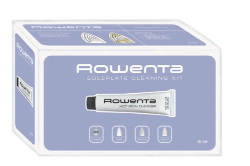 Product Cover Rowenta ZD100 Non-Toxic Stainless Steel Soleplate Cleaner Kit for Steam Irons