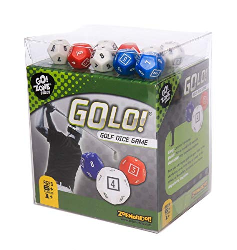Product Cover GOLO Golf Dice Game | For Golfers, Families, and Kids | Portable Fun Game for Home, Travel, Camping, Vacation, Beach | Award Winner