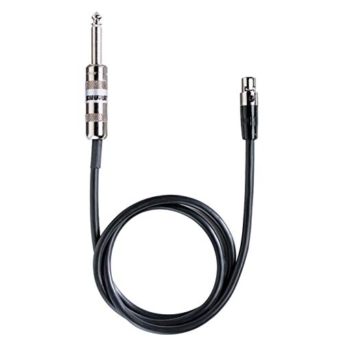 Product Cover Shure WA302 2' Instrument Cable, 4-Pin Mini Connector (TA4F) to 1/4