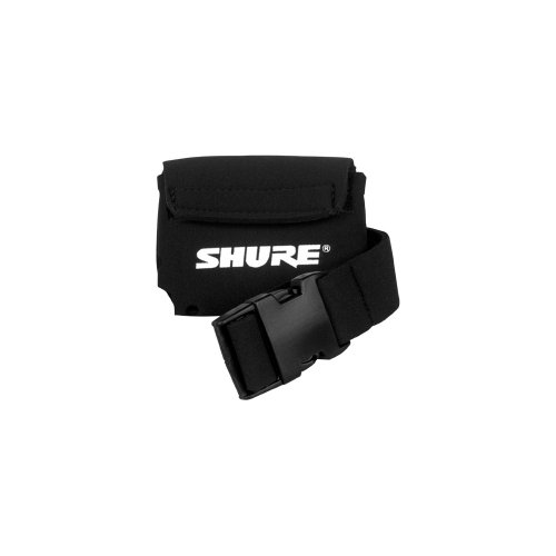 Product Cover Shure WA570A Neoprene Bodypack Belt Pouch for Wireless Bodypack Transmitters - Ideal for Fitness Instructors