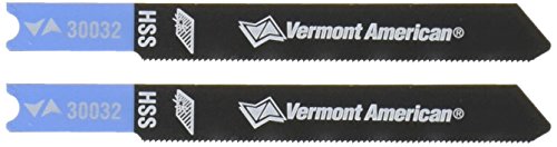 Product Cover Vermont American 30032 2-3/4-Inch 36TPI High Speed Steel Metal Cutting U Shank Jigsaw Blade, 2-Pack