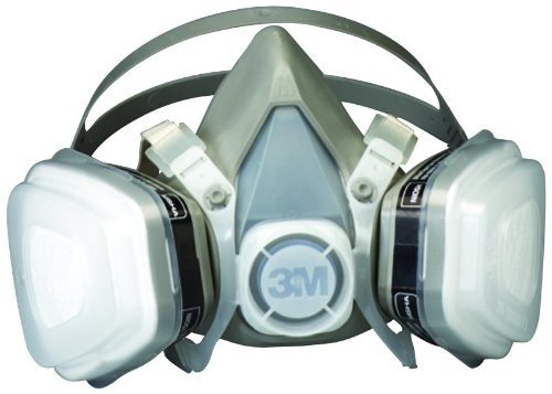 Product Cover 3M Dual Cartridge Respirator Assembly 3M 07193, Large
