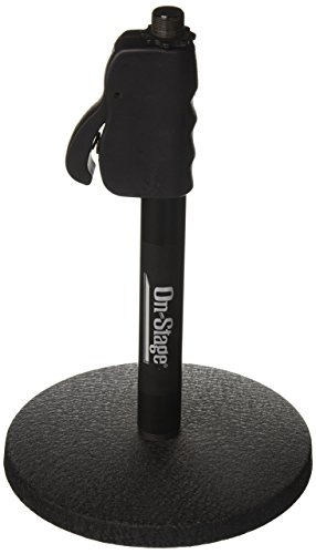 Product Cover On-Stage DS7200QRB Quick-Release Adjustable Desktop Microphone Stand