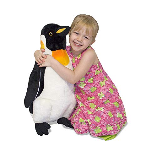Product Cover Melissa & Doug Penguin Giant Stuffed Animal (Wildlife, Soft Fabric, Beautiful Penguin Markings, 23.5
