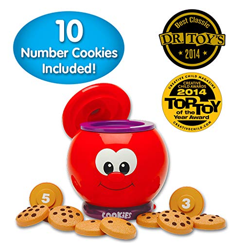 Product Cover The Learning Journey Learn With Me - Count & Learn Cookie Jar - Counting and Numbers STEM Teaching Toddler Toys & Gifts for Boys & Girls Ages 2 Years and Up - Award Winning Preschool Learning Toy