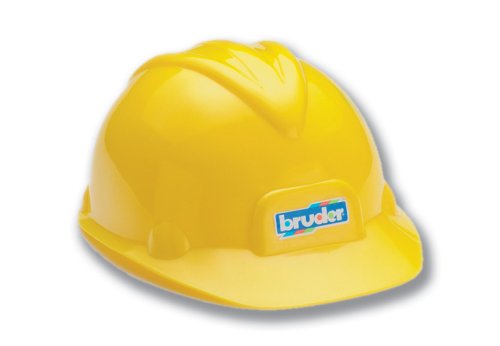 Product Cover Bruder Toys Construction Worker Hard Hat Yellow Helmet