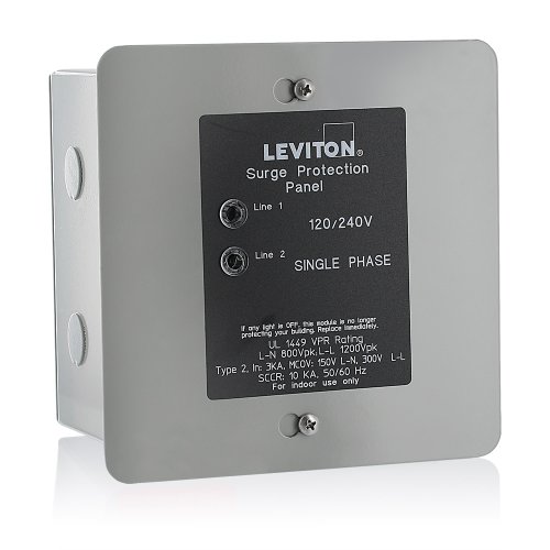 Product Cover Leviton 51120-1 Panel Protector, 120/240-Volt