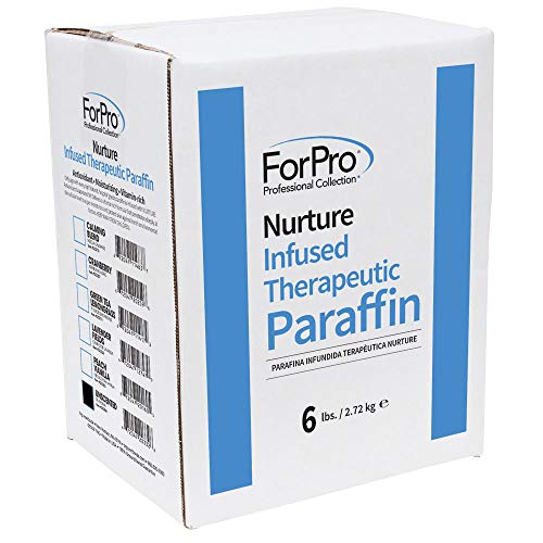 Product Cover ForPro Nurture Infused Therapeutic Paraffin, Fragrance-Free, Non-Greasy, Age-Defying & Moisturizing for Soft & Healthy Skin, 6 Lbs.