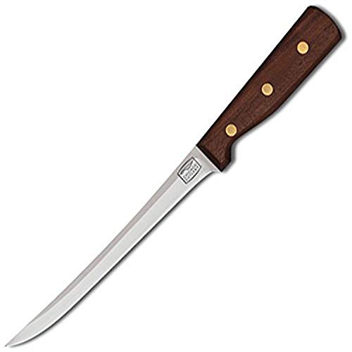 Product Cover Chicago Cutlery 78SP Walnut Tradition High Carbon Blade Slicing/Fillet Knife (7-1/2 Inch), Slicer, 7-1/2-1