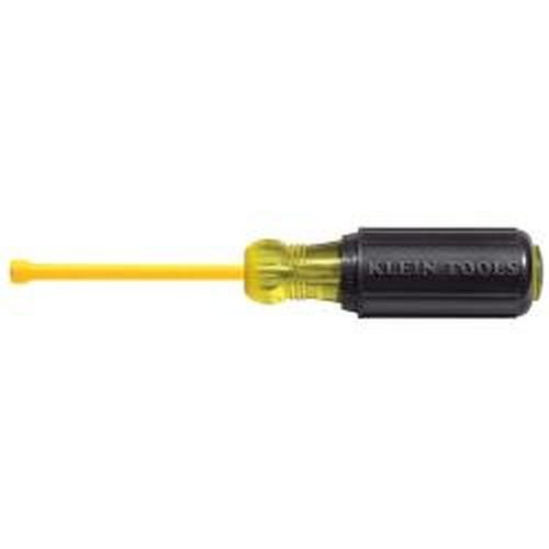 Product Cover Klein Tools 640-3/16 3/16-Inch Coated Hollow-Shank Nut Driver, 3 inch Shaft