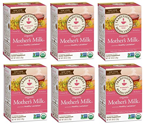 Product Cover Traditional Medicinals Organic Mother's Milk Women's Tea Bags, 16 Count, Pack of 6