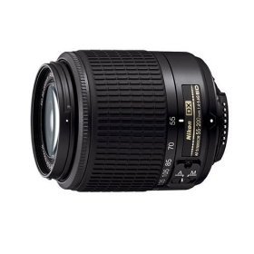 Product Cover Nikon 55-200mm f4-5.6G ED Auto Focus-S DX Nikkor Zoom Lens - White Box (New)