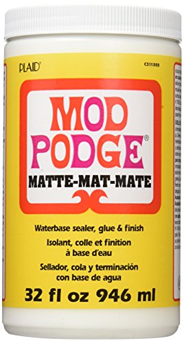 Product Cover Mod Podge CS11303 Waterbase Sealer, Glue & Decoupage Finish, 32 oz, Matte