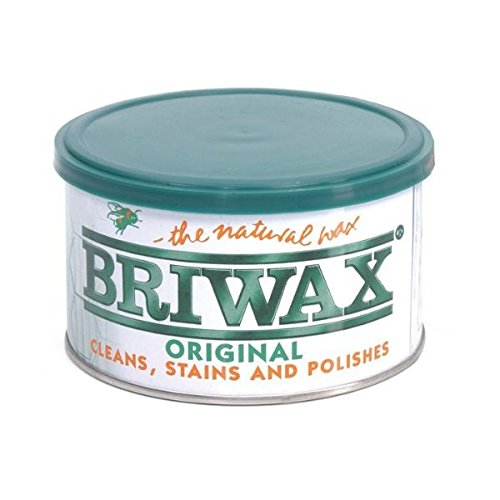 Product Cover Briwax (Light Brown) Furniture Wax Polish, Cleans, Stains, and Polishes