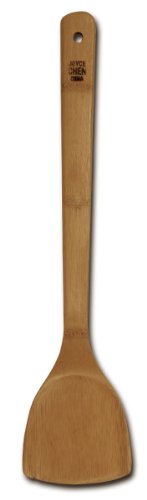 Product Cover Joyce Chen a Division of Columbian Home Products Joyce Chen 33-2048 Burnished Bamboo Angled Spatula, 14-inch, Pack of 1, Brown