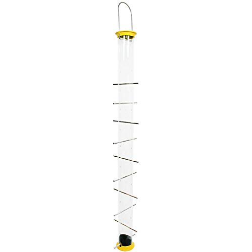 Product Cover Droll Yankees New Generation Finch Flocker Birdfeeder, 36 Inches, 20 Ports, Yellow