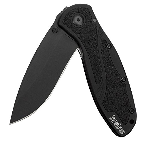 Product Cover Kershaw Blur Black (1670BLK) Everyday Carry Pocketknife with 3.4