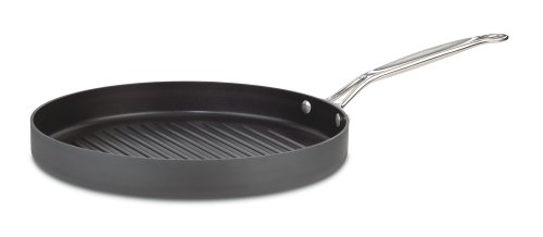 Product Cover Cuisinart 630-30 Chef's Classic Nonstick Hard-Anodized 12-Inch Round Grill Pan