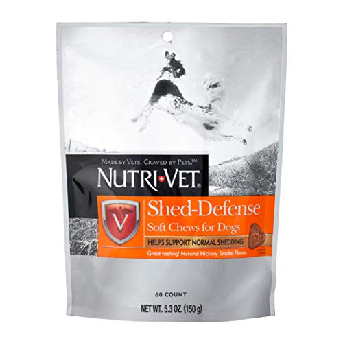 Product Cover Nutri-Vet Shed Defense for Dogs|Formulated with Omega-3 & 6 Fatty Acids|5.3 Ounces