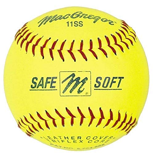 Product Cover MacGregor Safe/Soft Training Softball, 11-inch (One Dozen) - Packaging may vary