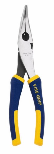 Product Cover IRWIN Tools VISE-GRIP Pliers, Bent Long Nose, 8-Inch (2078228)