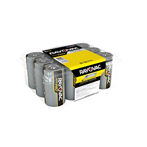 Product Cover Rayovac D Batteries, Ultra Pro Alkaline D Cell Batteries (12 Battery Count)