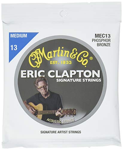 Product Cover Martin MEC13 Clapton's Choice Phosphor Bronze Acoustic Guitar Strings, Medium