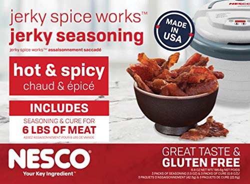 Product Cover Nesco Bjh-3, Jerky Spice Works, Hot-N-Spicy Flavor, 3Count