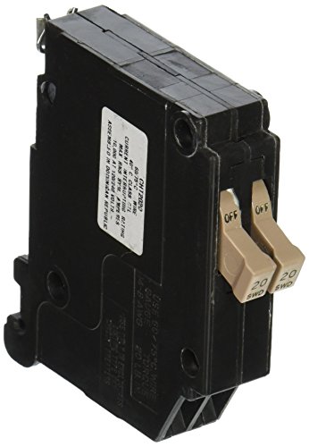 Product Cover Eaton Corporation CH Twin CHNT2020 20 Amp Single Pole Replacement Circuit Breaker