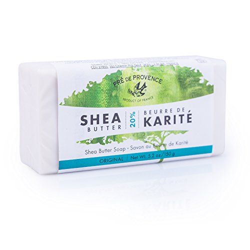 Product Cover Pre de Provence Enriched, Soothing & Moisturizing 20% Pure Shea Butter Soap Bar (150 Gram) - Original