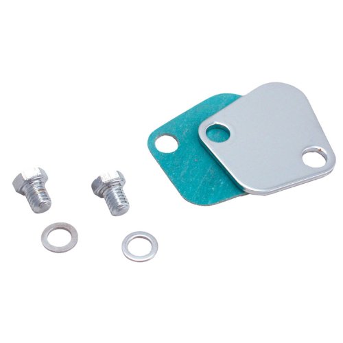 Product Cover Spectre Performance 42473 Fuel Pump Block-Off Plate with Bolts for Big Block Chevy
