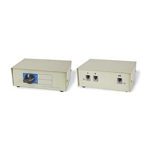Product Cover Ziotek 2 to 1 Telephone Switchbox RJ11